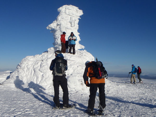 Summer and winter hillwalking day Cairn Gorm and Ben Macdui.